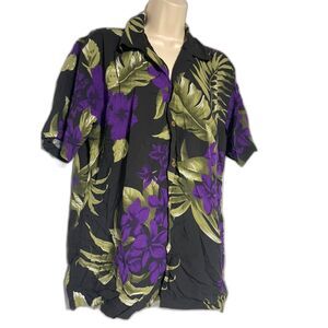 Favant Hawaiian Rayon Shirt size m